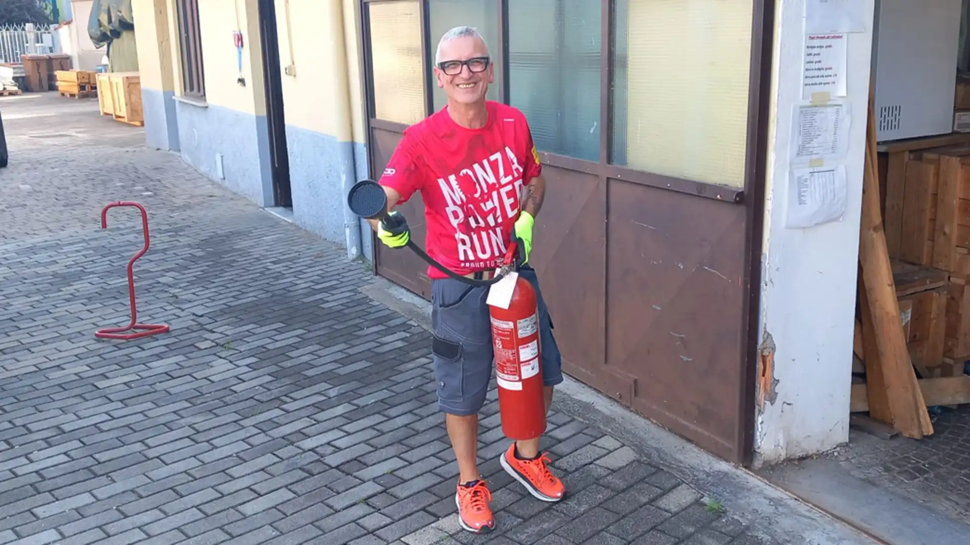 Fuoco e fiamme per la Monza Power Run 2024 le foto