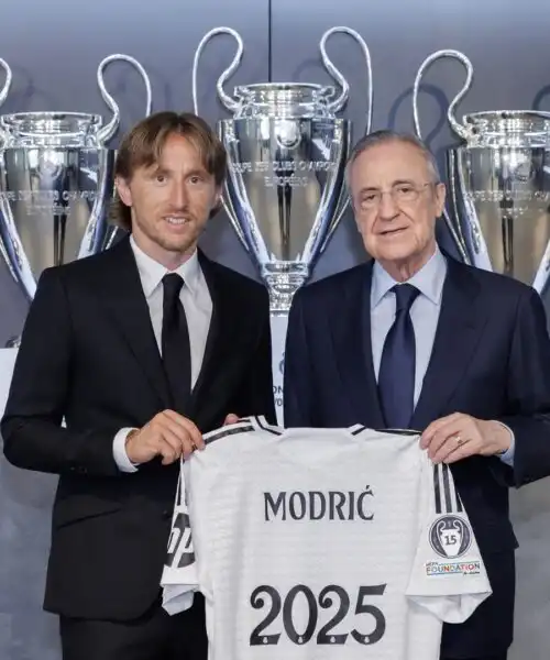 Luka Modric prolunga con il Real Madrid per un anno
