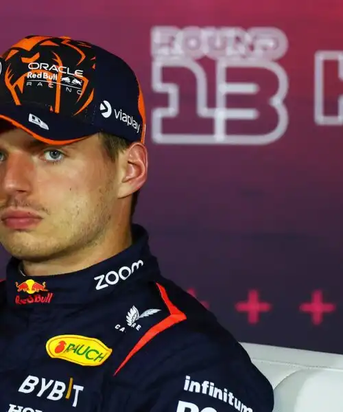 Red Bull, Marko si scusa con Max Verstappen: le foto