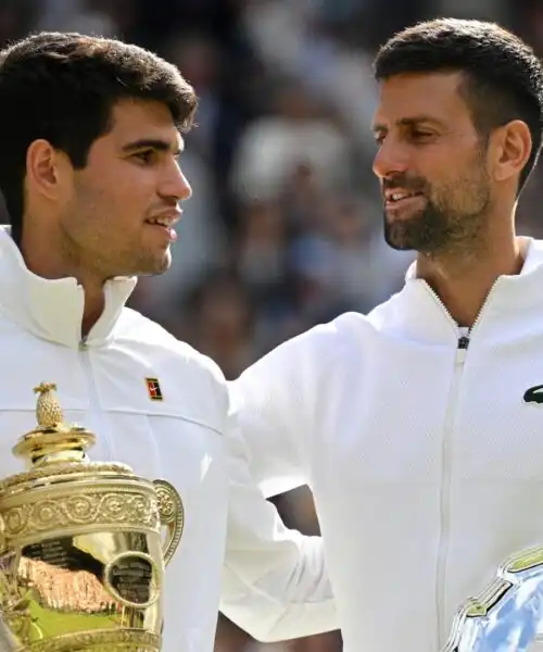 Novak Djokovic esalta Carlos Alcaraz: “Congratulazioni per il tuo tennis”