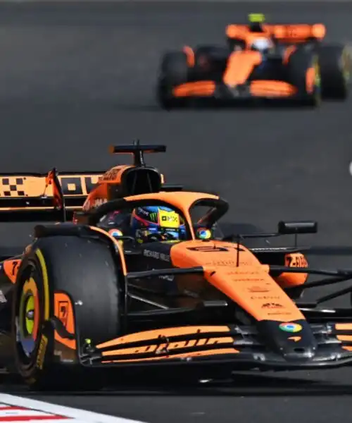 Doppietta McLaren in Ungheria, Max Verstappen furioso