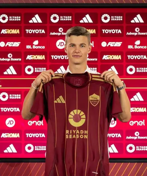 Ufficiale Samuel Dahl alla Roma