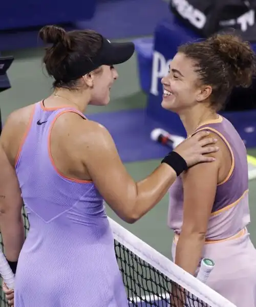 US Open, Bianca Andreescu è stufa di perdere con Jasmine Paolini: il siparietto a fine match