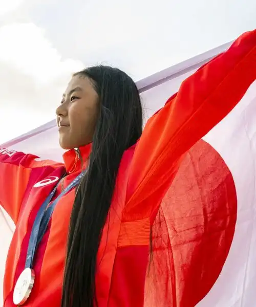 Le foto dell’eccezionale Cocona Hiraki: seconda medaglia olimpica a 15 anni