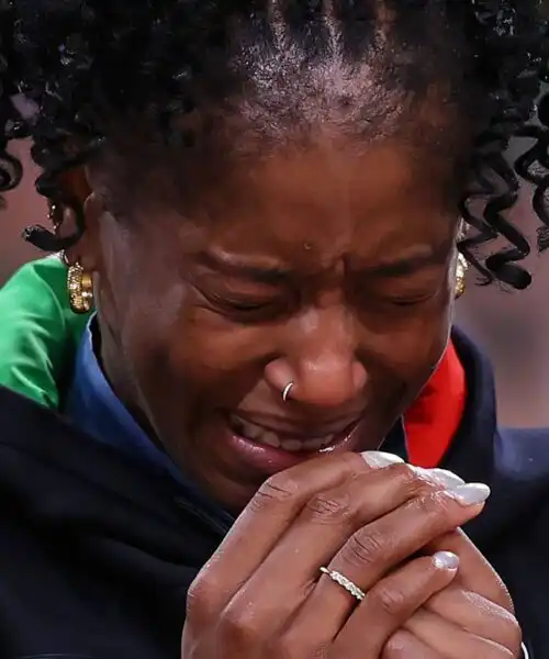 Commuovono tutti le lacrime di Myriam Sylla: le foto