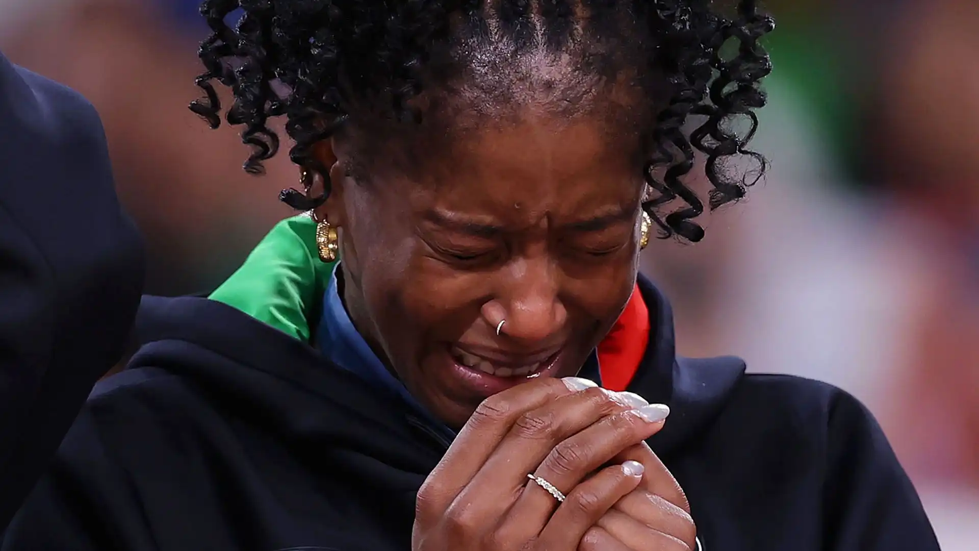 Commuovono tutti le lacrime di Myriam Sylla: le foto