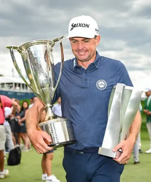 Keegan Bradley fa festa al BMW Championship