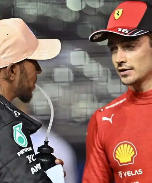 Lewis Hamilton non ha sorpreso Charles Leclerc