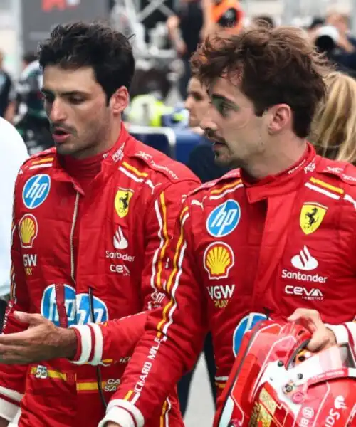 Charles Leclerc e Carlos Sainz, giornata da dimenticare