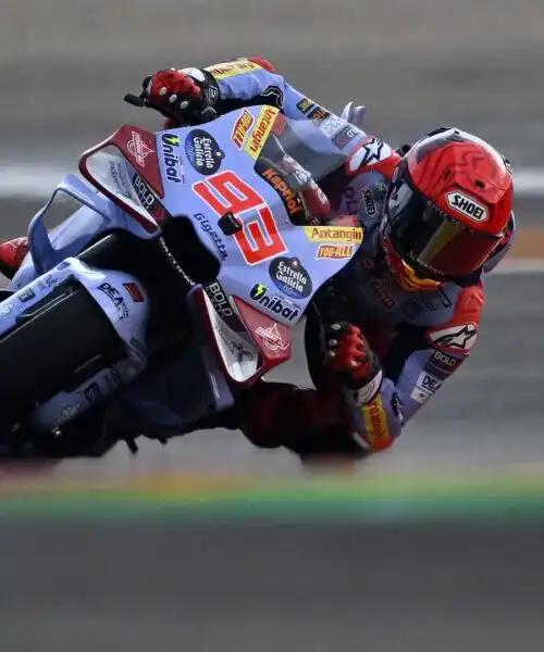 GP Aragon, Marc Marquez di un altro pianeta nella sprint, nono Pecco Bagnaia