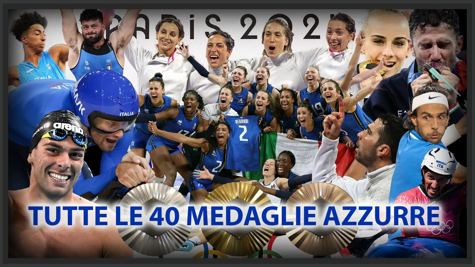 Olimpiadi Parigi 2024: grand'Italia, le foto di tutti gli eroi Azzurri