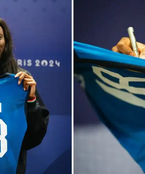 La Nazionale di volley e Paola Egonu fanno un grande dono al Museo Olimpico: le foto