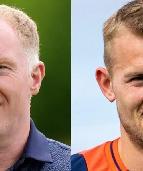 Paul Scholes stronca Matthijs de Ligt: le foto