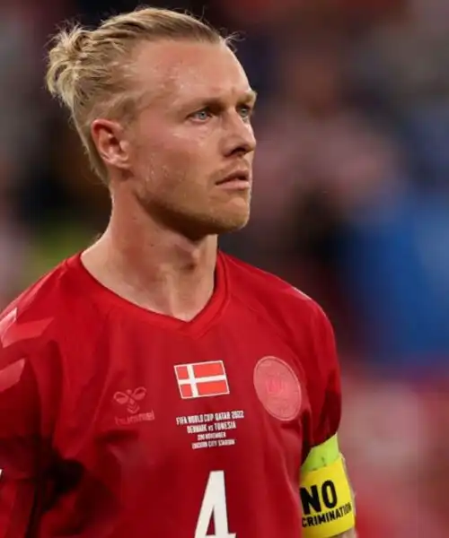 Simon Kjaer dice addio alla nazionale danese