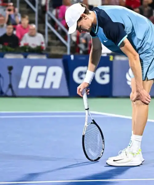 ATP Montreal: Jannik Sinner non è al meglio, vince Andrej Rublev