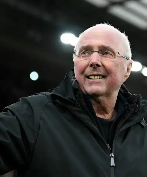 Sven Goran Eriksson fa commuovere ancora tutti