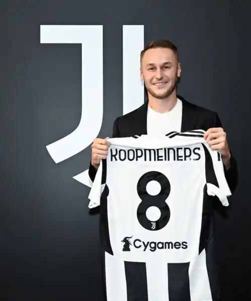 La Juventus ufficializza Teun Koopmeiners