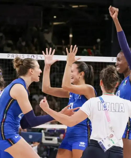 Olimpiadi Parigi 2024, l’Italvolley domina ed è medaglia d’oro