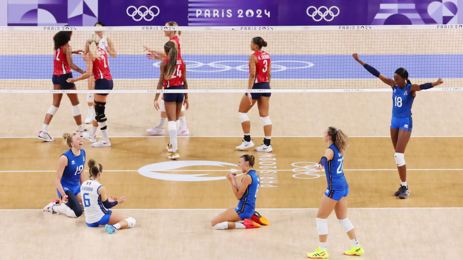 Olimpiadi Parigi 2024, il match point d'oro dell'Italvolley: guarda il video