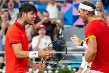 Carlos Alcaraz e Rafael Nadal contro Jannik Sinner