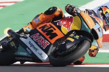 Moto2, a Misano trionfo sul filo di lana di Celestino Vietti