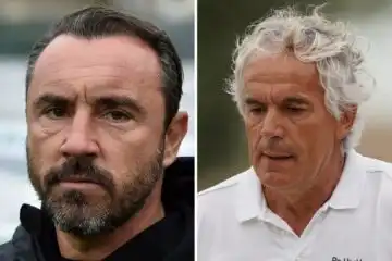 Passaggio di testimone tra Cristian Brocchi e Roberto Donadoni