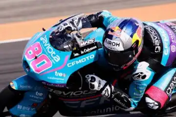 Moto3, David Alonso suona la nona a Mandalika