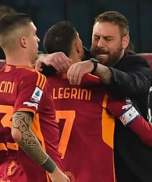 Daniele De Rossi, l’affettuoso saluto da parte dei senatori della Roma