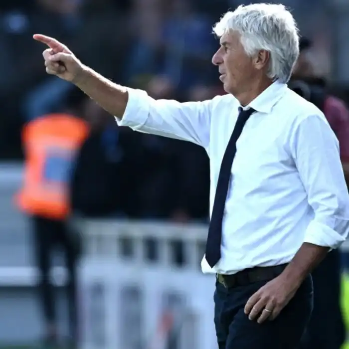 Gian Piero Gasperini vede il bicchiere mezzo pieno