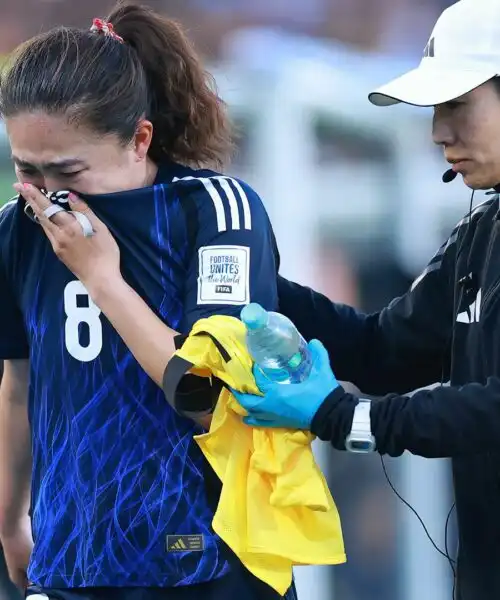 Ragazze giapponesi in lacrime per un altro secondo posto: le foto