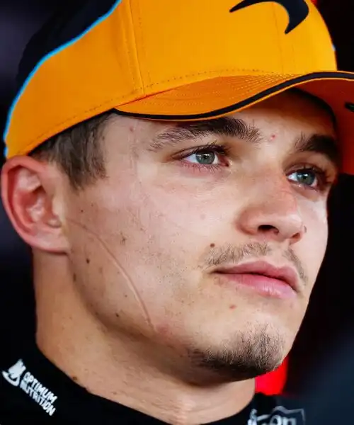 McLaren, Lando Norris sorpreso da Charles Leclerc