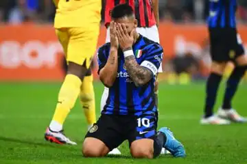 Inter, Lautaro Martinez in crisi: si sente in ritardo