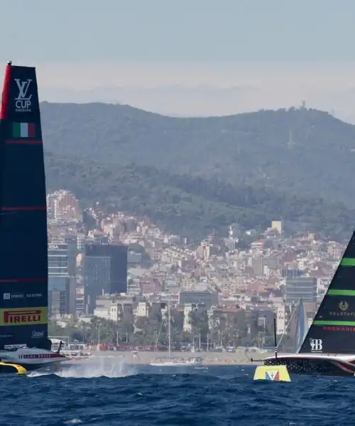 Finale Louis Vuitton Cup, Luna Rossa si aggiudica la prima regata