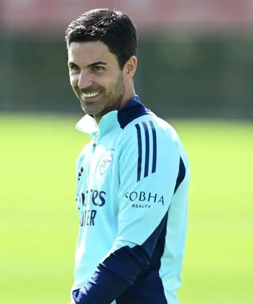 Mikel Arteta prolunga con l’Arsenal