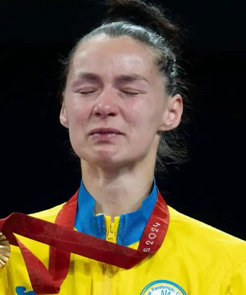 La judoka scoppia a piangere: ce l’ha fatta all’ultimo tentativo. Foto