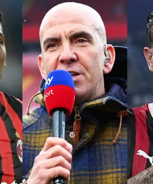 Paolo Di Canio spietato su Rafa Leao e Theo Hernandez: le foto