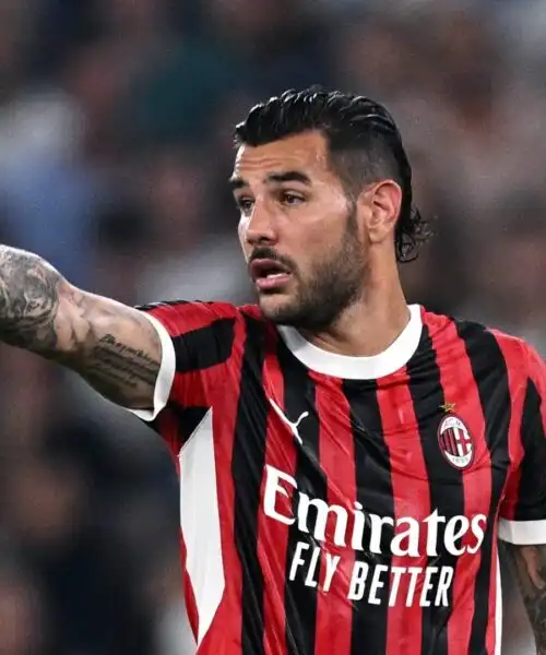 Theo Hernandez tiene in apprensione il Milan