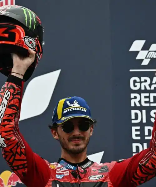 Pecco Bagnaia guarda il lato positivo