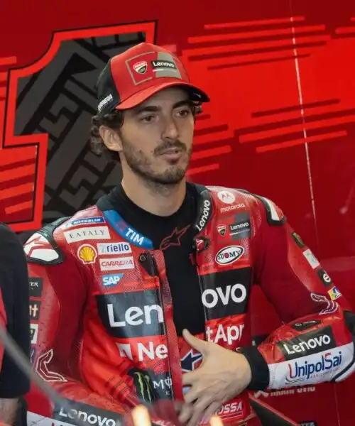 Pecco Bagnaia entusiasta della nuova gomma: “Valentino Rossi me ne aveva parlato”