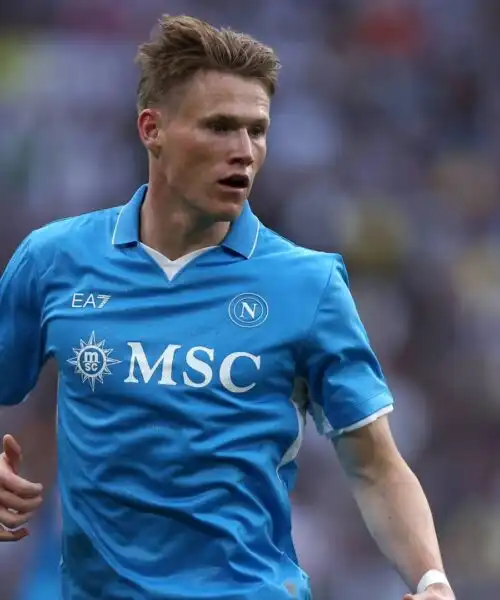 Napoli, Scott McTominay sogna in grande