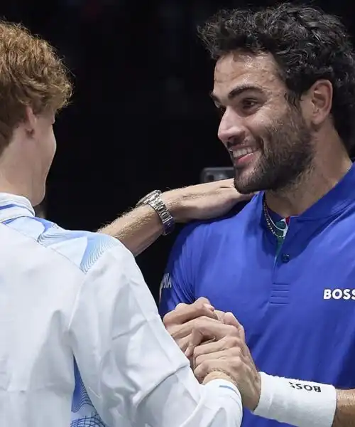 Matteo Berrettini, dedica speciale a Jannik Sinner