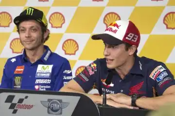 Valentino Rossi senza freni contro Marc Marquez