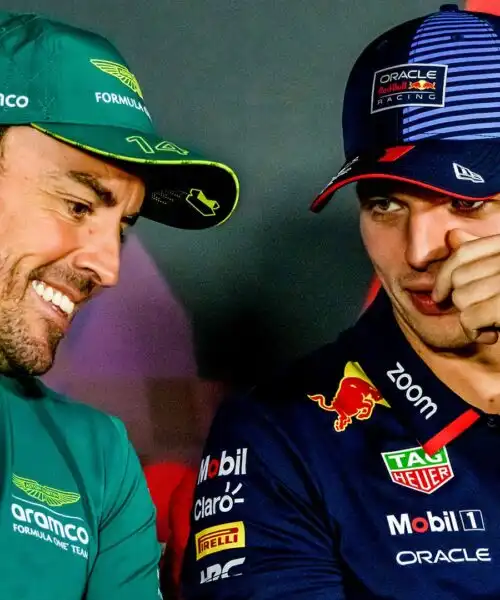 F1, frecciata di Fernando Alonso a Max Verstappen: le foto