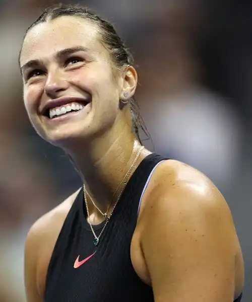 Aryna Sabalenka festeggia in grande stile: le foto