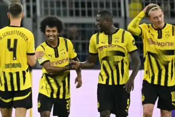 Borussia Dortmund forza 7, dilagano anche Barcellona e Manchester City