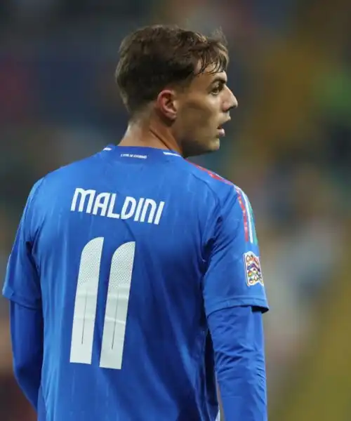 Italia, Daniel Maldini non nasconde la sua emozione