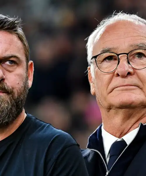 Claudio Ranieri difende De Rossi e attacca la Roma:  foto