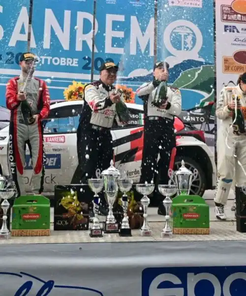 Rally, Giandomenico Basso trionfa a Sanremo