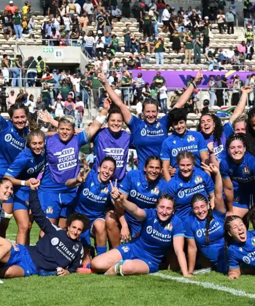 L’Italrugby femminile batte il Sudafrica e si qualifica per i Mondiali