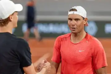 Anche Jannik Sinner celebra Rafael Nadal